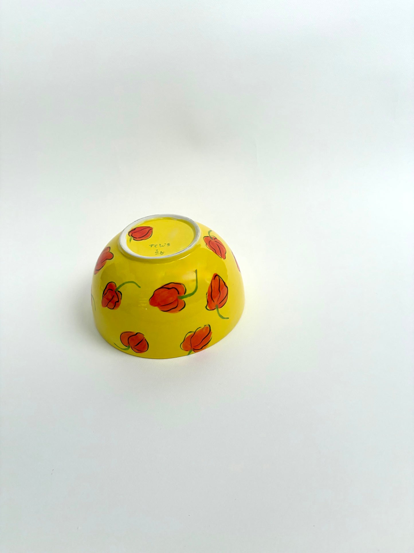 Large scotch bonnet bowl